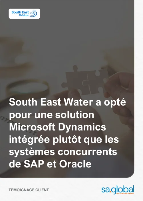 Découvrez comment South East Water, entreprise basée au Royaume-Uni, a tiré parti de l’intégration de Microsoft Dynamics
