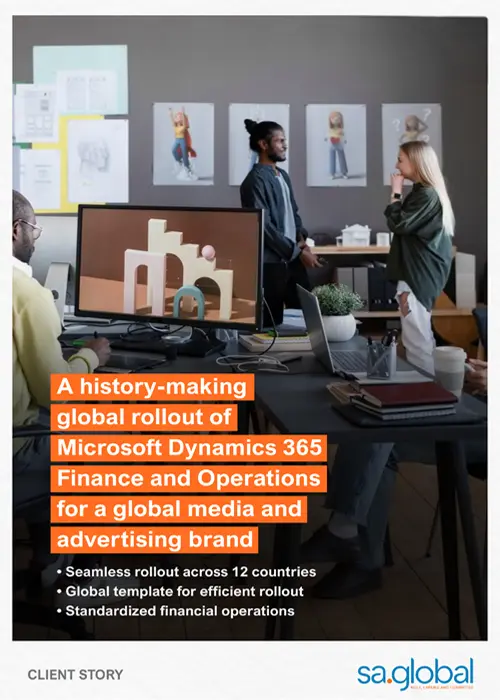 A landmark global rollout for a media and advertising giant
