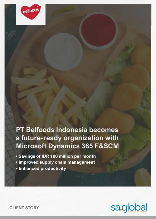 PT Belfoods Indonesia becomes a future-ready organization with Microsoft Dynamics 365 F&SCM