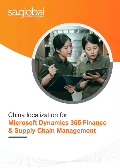 Streamline compliance and operational efficiency with China localization